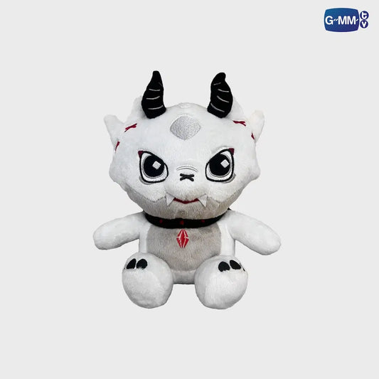 Flarey Sitting Buddy official GMMTV plush toy featuring Flarey in a cute seated pose, soft collectible character plush for fans and merchandise collectors.