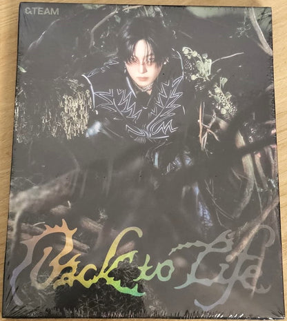 &TEAM Back to Life – ROAR ver. album cover featuring Fuma, showcasing his individual concept photo in the dramatic “ROAR” theme styling.