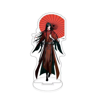 Heaven Official’s Blessing acrylic stand figure featuring Hua Cheng, collectible fan merchandise for display or collection.