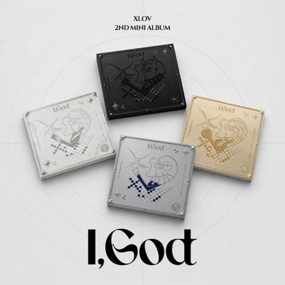 XLOV I God 2nd mini album official K pop physical album all four digipack versions I G O and D cover preview