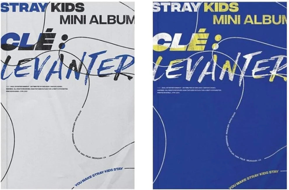 Stray Kids Clé Levanter 5th Mini Album both cover versions K-pop album
