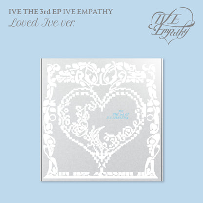 IVE IVE EMPATHY LOVED IVE Ver Limited Ver album front cover preview official Kpop 3rd EP Album