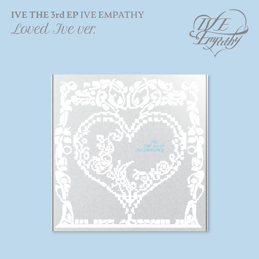 IVE IVE EMPATHY LOVED IVE Ver Limited Ver album front cover preview official Kpop 3rd EP Album