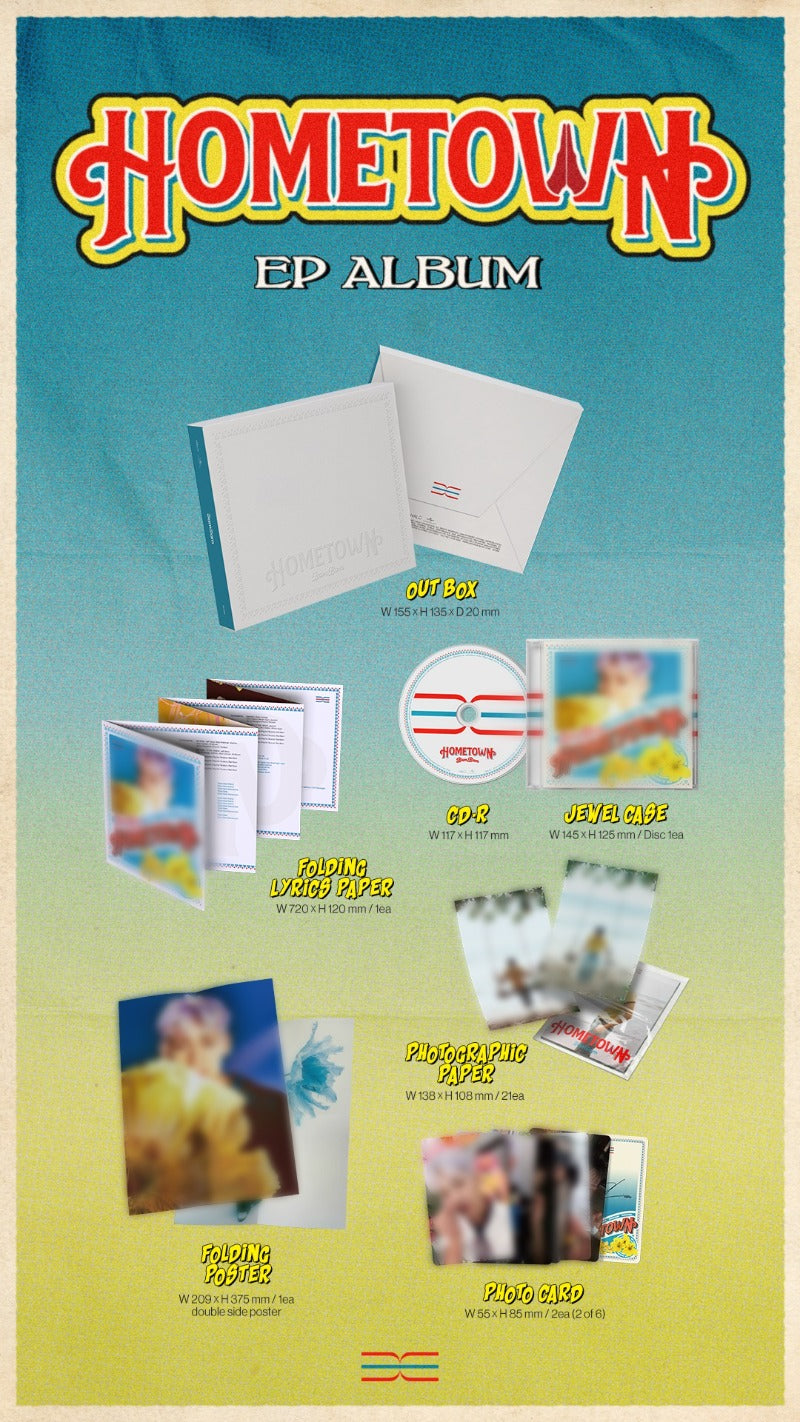 [Pre Order] BamBam EP Album [HOMETOWN] Golden Ticket Package Ver.
