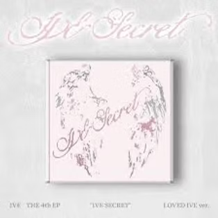 IVE 4th EP Album [IVE SECRET] LOVED IVE Ver. (Limited) – front cover.