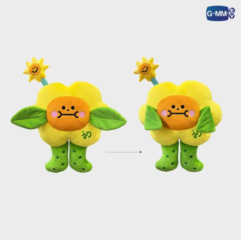 JAIDEE huggables plush soft toy doll with adjustable arms different pose cute character official GMMTV merchandise