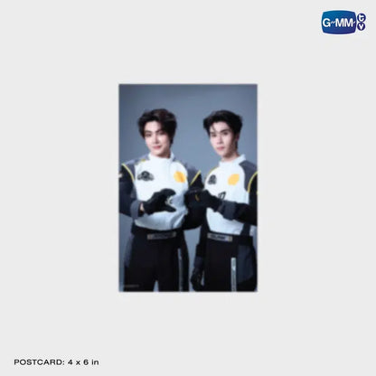 Jaidee postcard holder displaying 4x6 inch postcard official GMMTV collectible storage accessory