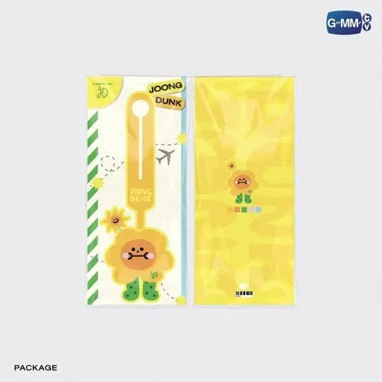 JAIDEE rubber tag front and back in official packaging official GMMTV merchandise flexible rubber luggage tag accessory