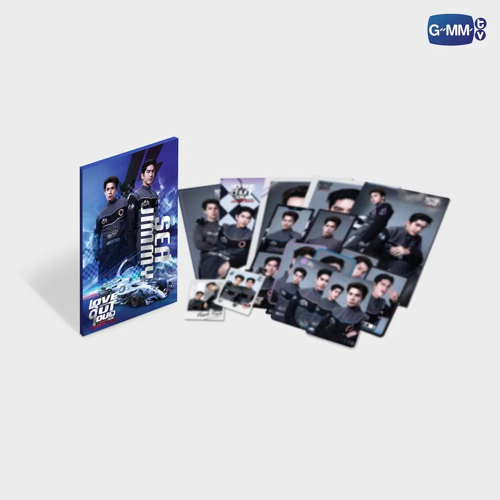 Jimmy Sea mini photo set Heart Race 2026 GMMTV front with contents preview official merchandise
