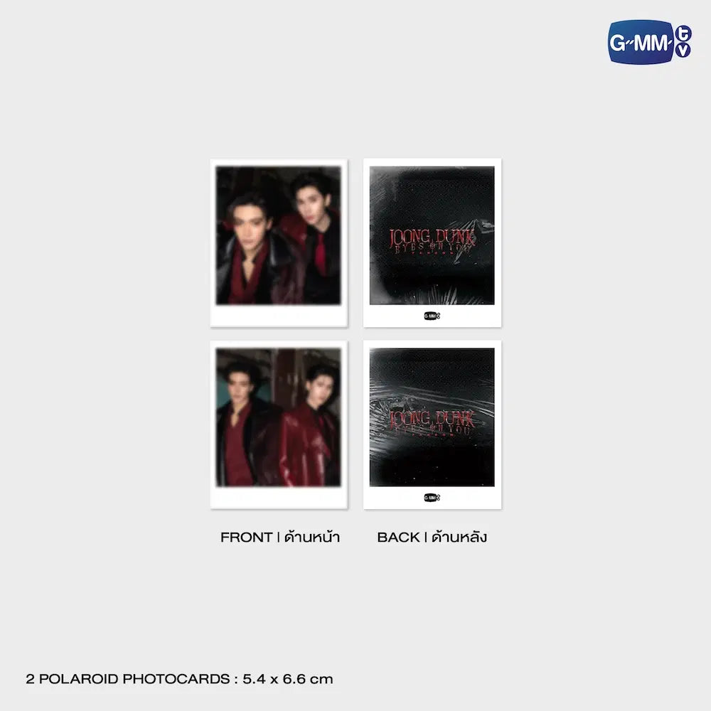 Joong Dunk polaroid photocards set Eyes On You fancon official mini photo set collectible instant style photos