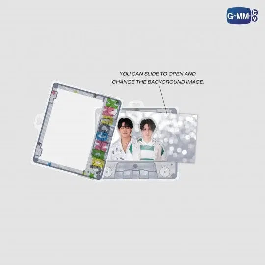 JOONGDUNK layer acrylic keychain official GMMTV merchandise interchangeable layered acrylic design with custom background insert JoongDunk fan collectible preview