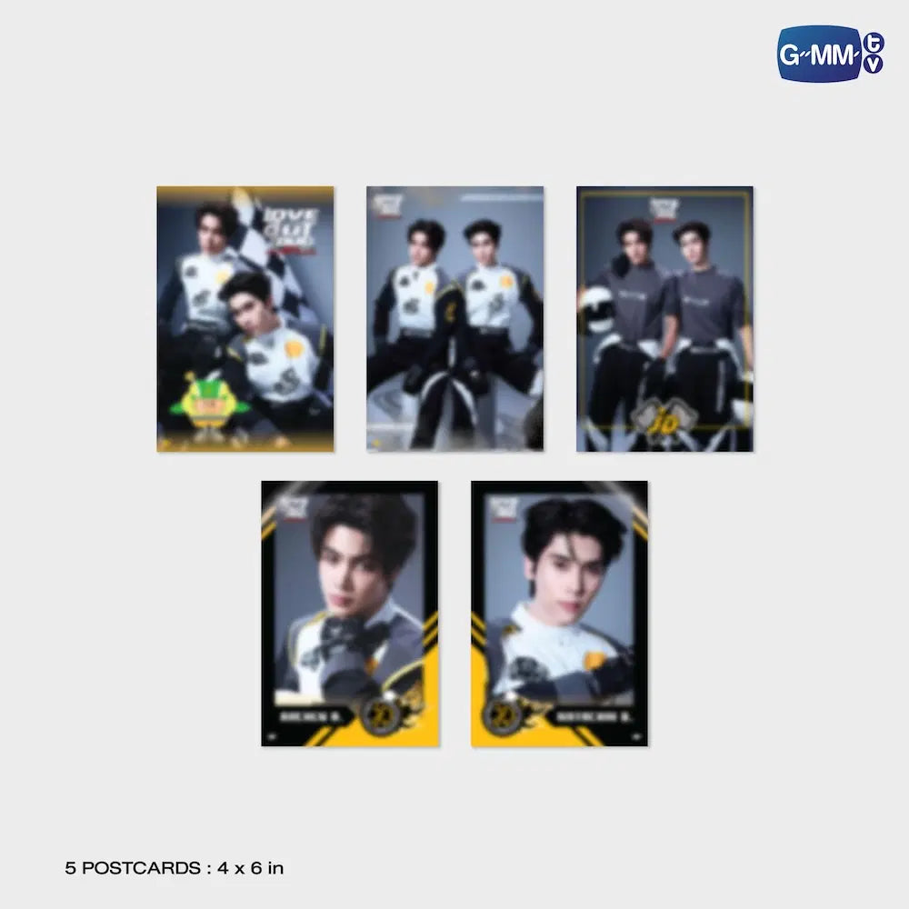 Joong Dunk postcards Heart Race 2026 4x6 fan fest collectible photos