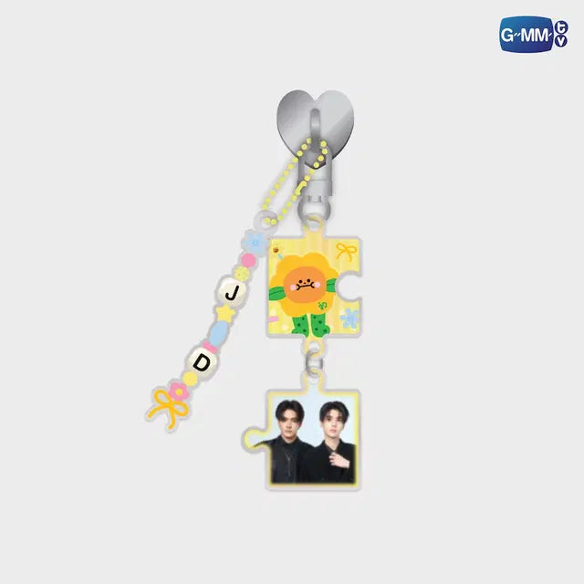 JoongDunk phone buckle with Jaidee acrylic charm official GMMTV merchandise self adhesive phone accessory Idol Fusion
