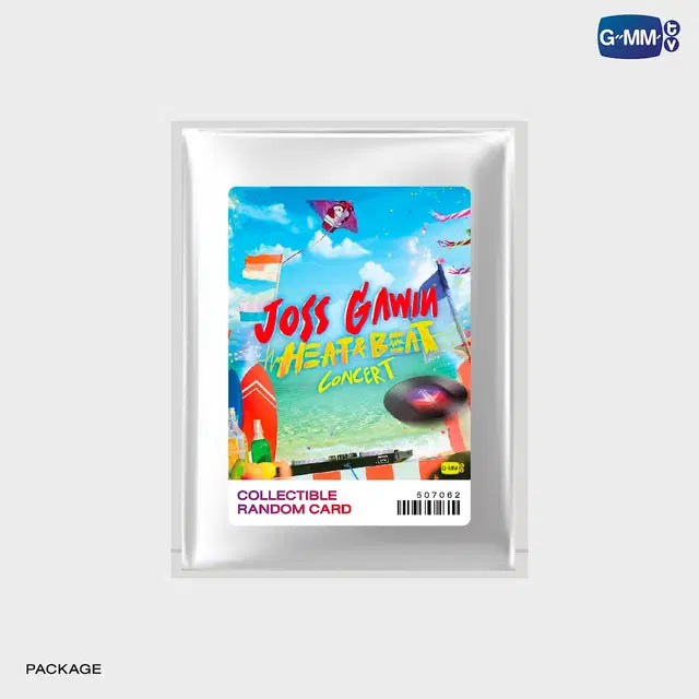JossGawin Heat and Beat Concert collectible random card pack packaging official GMMTV merchandise