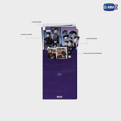 Joss Gawin Heart Race mini photo set contents preview postcards photocards polaroids photo strips