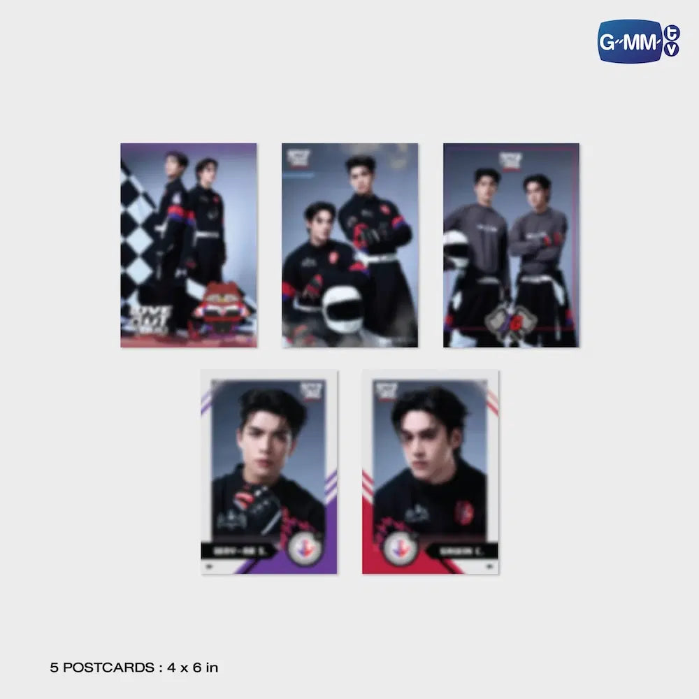 Joss Gawin postcards Heart Race 2026 4x6 collectible fan fest photos