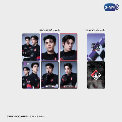 Joss Gawin photocards Heart Race mini photo set official GMMTV cards