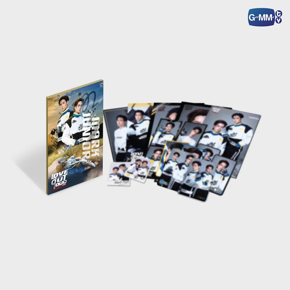 Junior Mark mini photo set Heart Race 2026 GMMTV front with contents preview official merchandise Idol Fusion