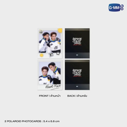 Junior Mark polaroid photocards Heart Race mini photo set instant style collectible photos