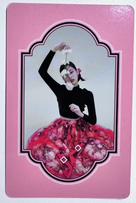 BLACKPINK Jennie 2021 Season's Greetings official photocard front view authentic Kpop collectible card