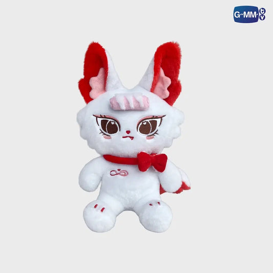 Jewel Sitting Buddy official GMMTV plush toy featuring Jewel in a cute seated pose, soft collectible character plush for fans and merchandise collectors.