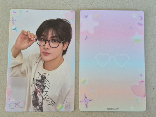 Joong BOYS ALL EYES HERE collectible photocard front and back official GMMTV JoongDunk merchandise