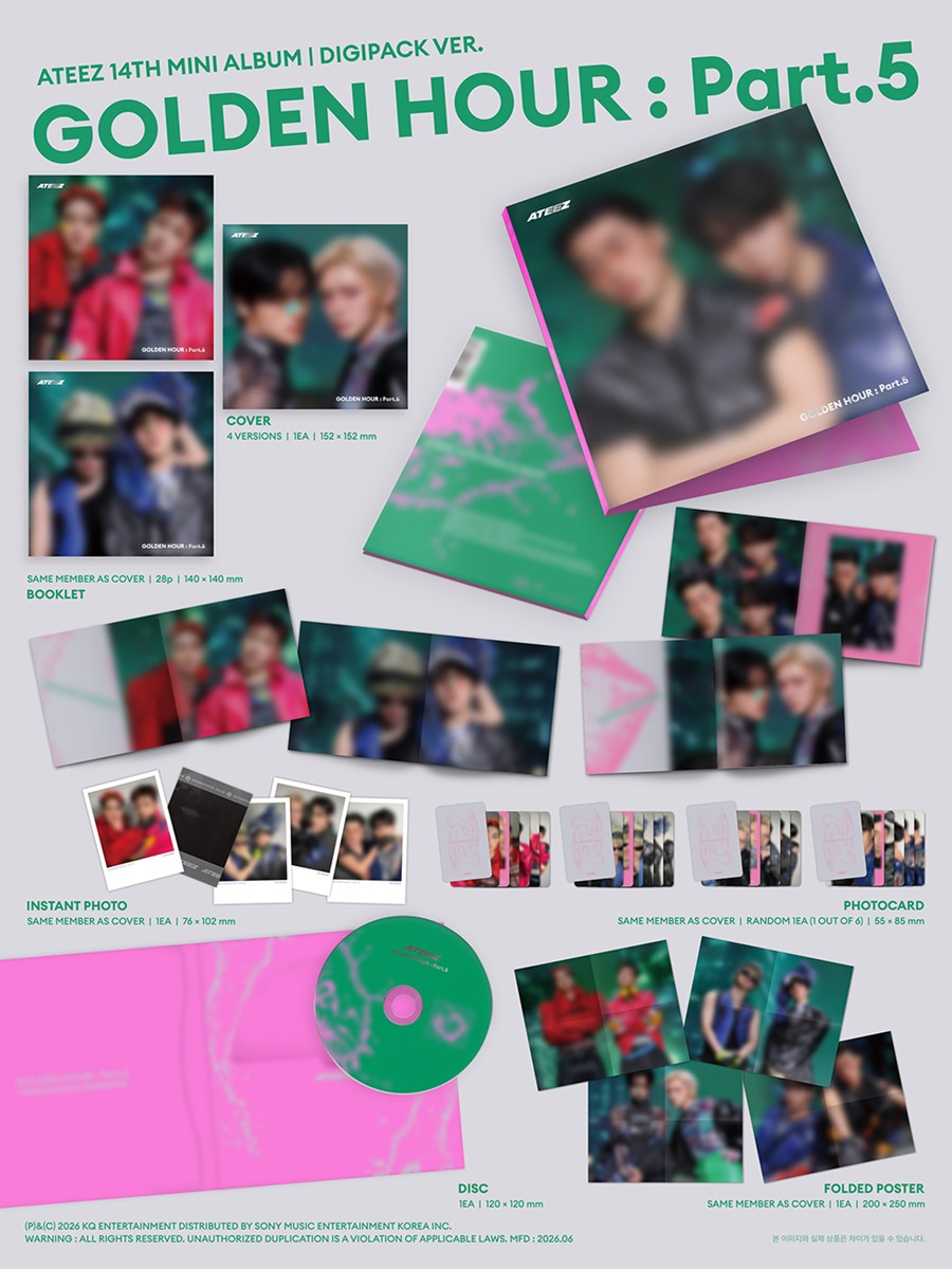 ATEEZ Golden Hour Part 5 Unit Ver. – Idol Fusion