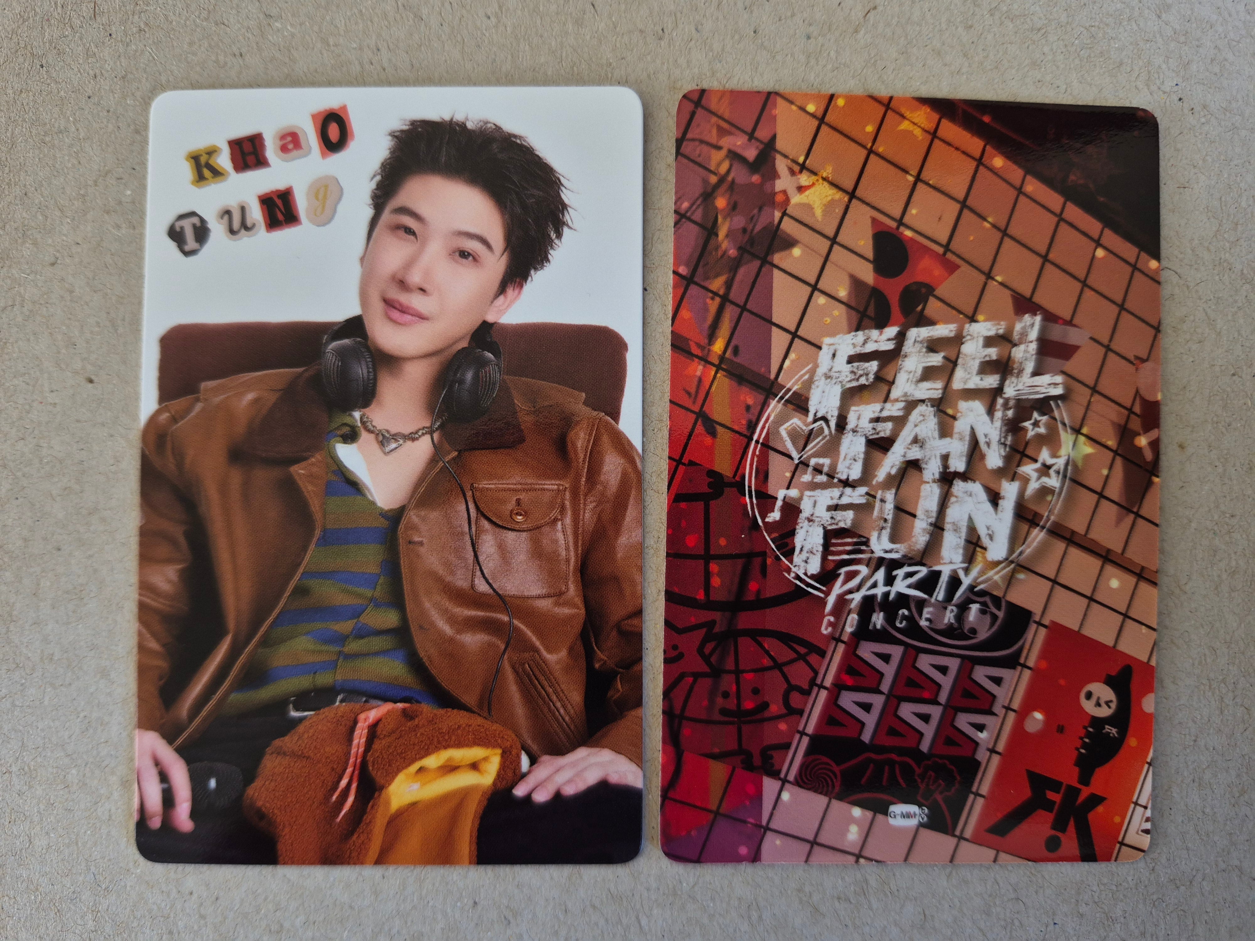 キムミョンス PRISM Fortune photocard コンプリート Khaotung FEEL FAN FUN PARTY CONCERT Photocard – Idol Fusion