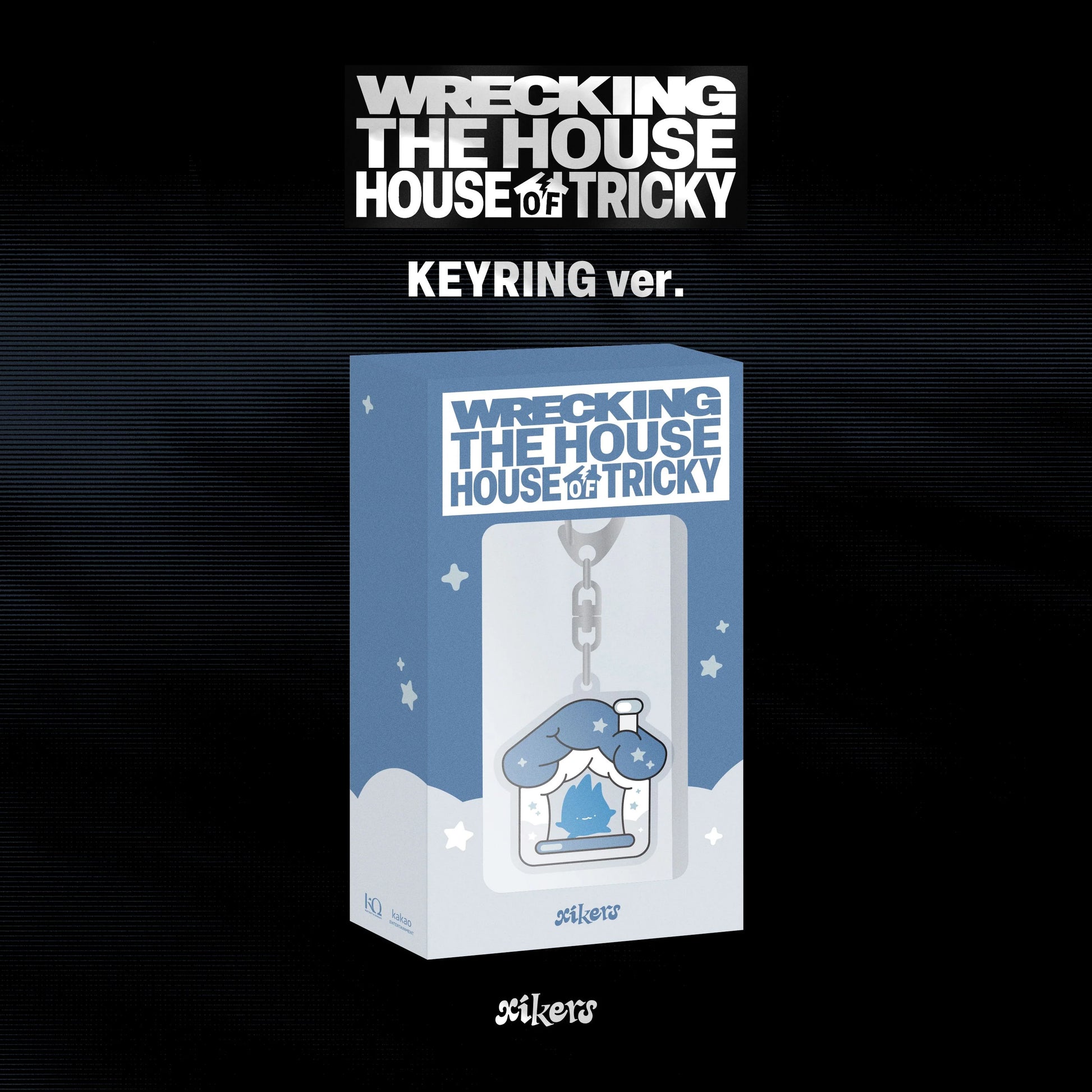 Xikers 6th Mini Album – HOUSE OF TRICKY: WRECKING THE HOUSE (KEYRING Ver.) (POCAALBUM)