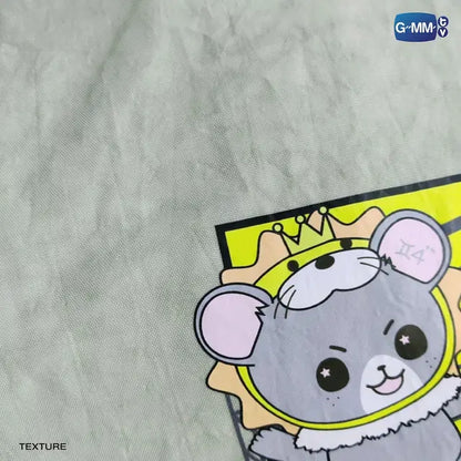 LOOK KHUNNOO shopping bag close up mascot design detail official GMMTV merchandise sporty character print Gemini Fourth inspired artwork