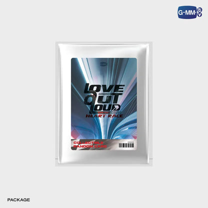 LOVE OUT LOUD FAN FEST 2026 HEART RACE collectible random card packaging official GMMTV merchandise
