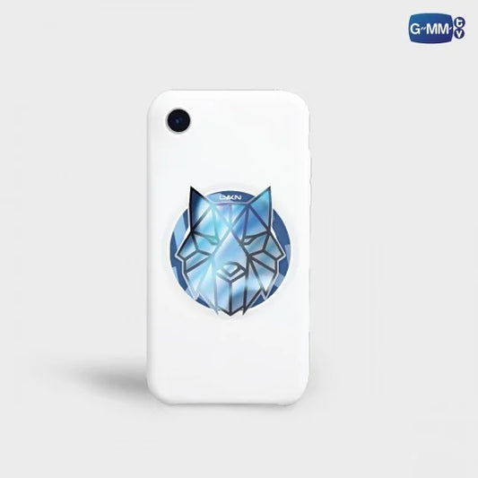 LYKN MagSafe griptok magnetic phone grip wolf logo T-POP merch