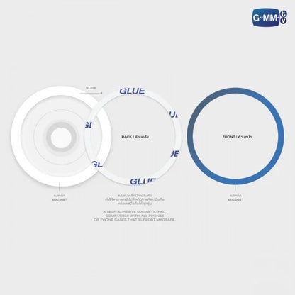 LYKN MagSafe griptok magnetic grip and adhesive plate compatibility info