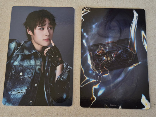 Nut LYKN RISER CONCERT THE FIRST RISE official GMMTV photocard front and back collectible T Pop artist card