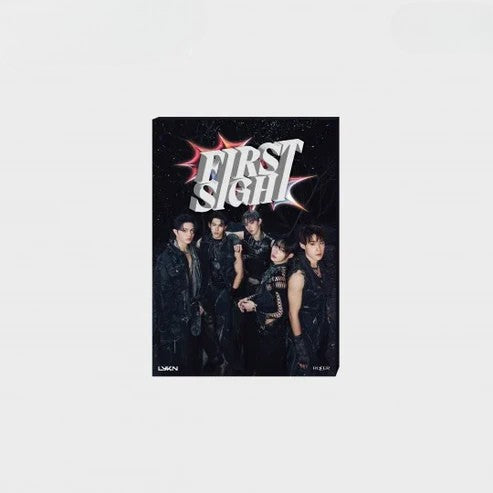 Front of LYKN First Sight Photocard Set box.