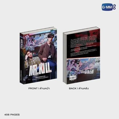 MR.KILL Novel English Version front and back book cover preview official GMMTV merchandise 456 page novel