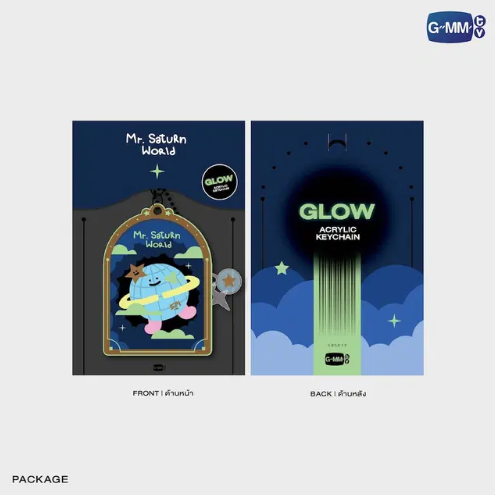 MR. SATURNWORLD Glow Keychain | GMMTV Official – Idol Fusion