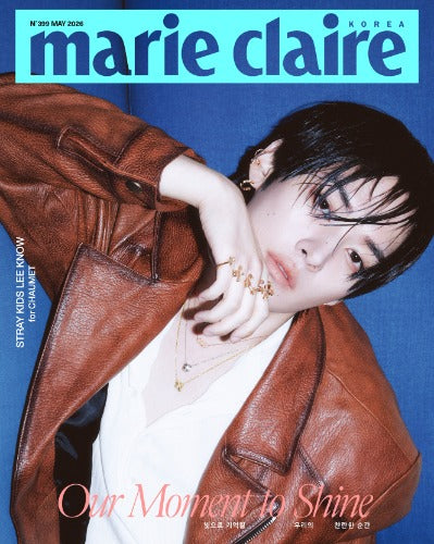 Marie Claire Korea May 2026 Stray Kids Lee Know cover magazine K-pop edition (Cover A)