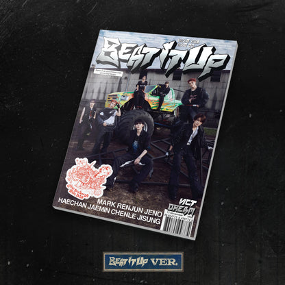 Cover image of the new pre-order for NCT DREAM - Beat It Up (Sheriff ver.).
