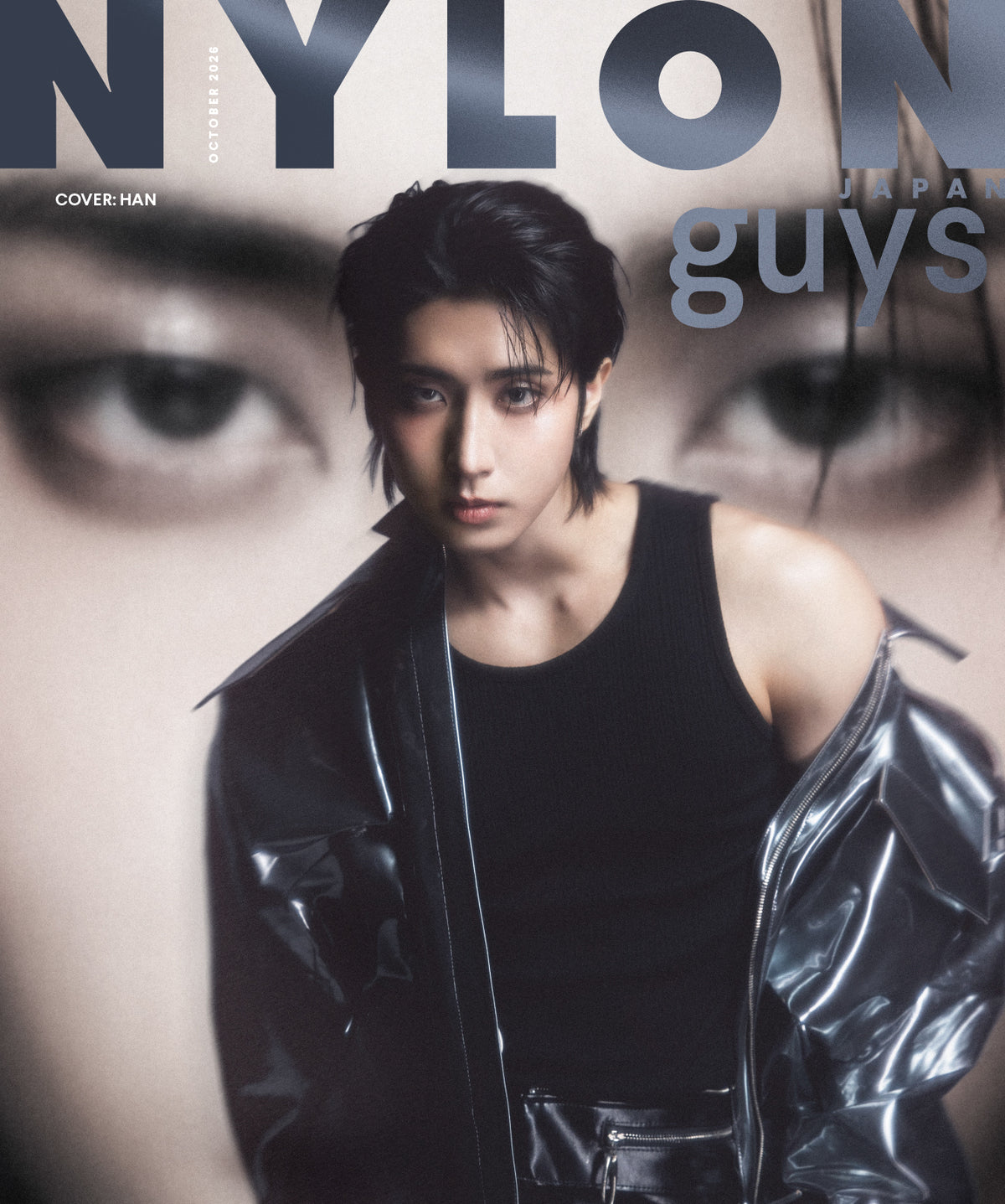 Stray Kids HAN NYLON JAPAN October 2026 Cover B official magazine front cover collectible publication featuring HAN