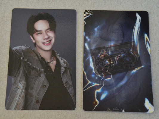 Nanon RISER CONCERT THE FIRST RISE official GMMTV photocard front and back collectible T Pop artist card