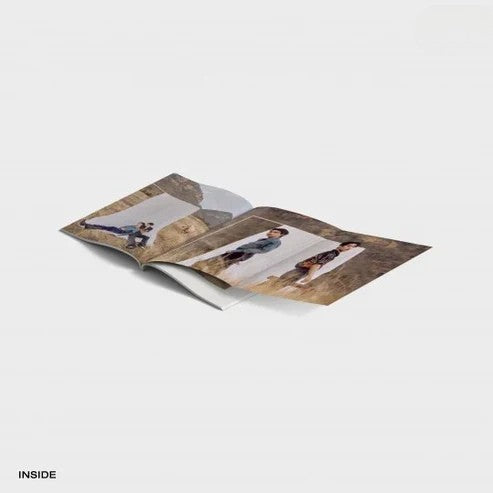 Inside look at the WilliamEst WE MAGNETIC photobook boxset with photobook and inclusions.