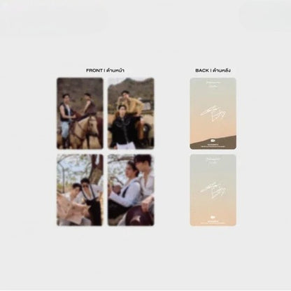 Front and back designs of the WilliamEst WE MAGNETIC photocards included in the set.