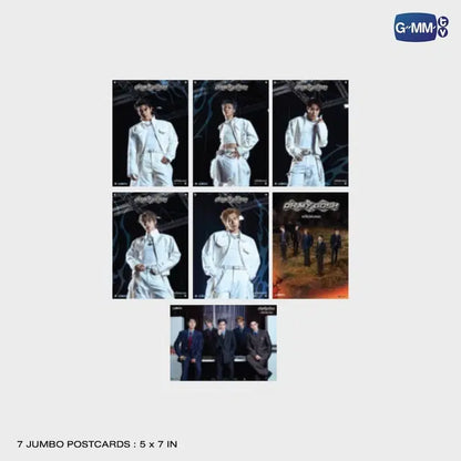 LYKN OH MY GOSH jumbo postcards set of 7 preview official T Pop collectible merchandise inspired by the music video