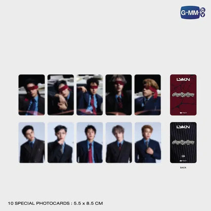 LYKN OH MY GOSH special photocards set of 10 preview official T Pop collectible merchandise with premium finish