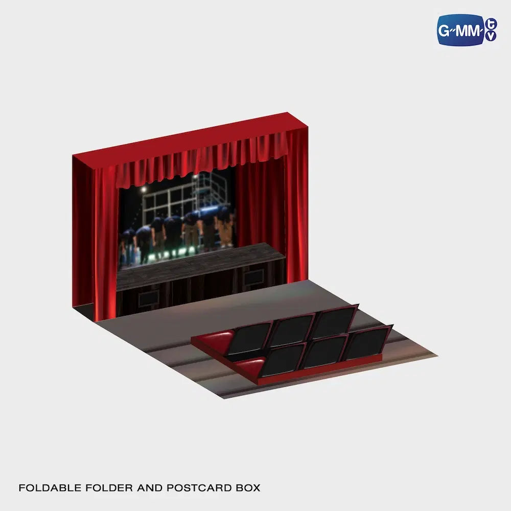 Only Friends Dream On foldable folder and theatre style postcard box included in official GMMTV boxset
