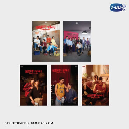 Only Friends Dream On photocards set including autograph print series poster cards official GMMTV boxset
