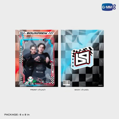 Paody postcard holder packaging front and back official GMMTV merchandise