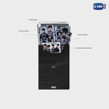 Perth Santa Heart Race mini photo set contents preview postcards photocards polaroids photo strips