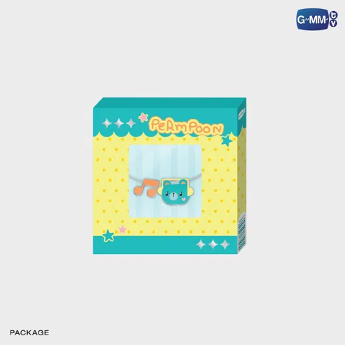 PERMPOON charm necklace official GMMTV merchandise packaging box jewellery gift presentation